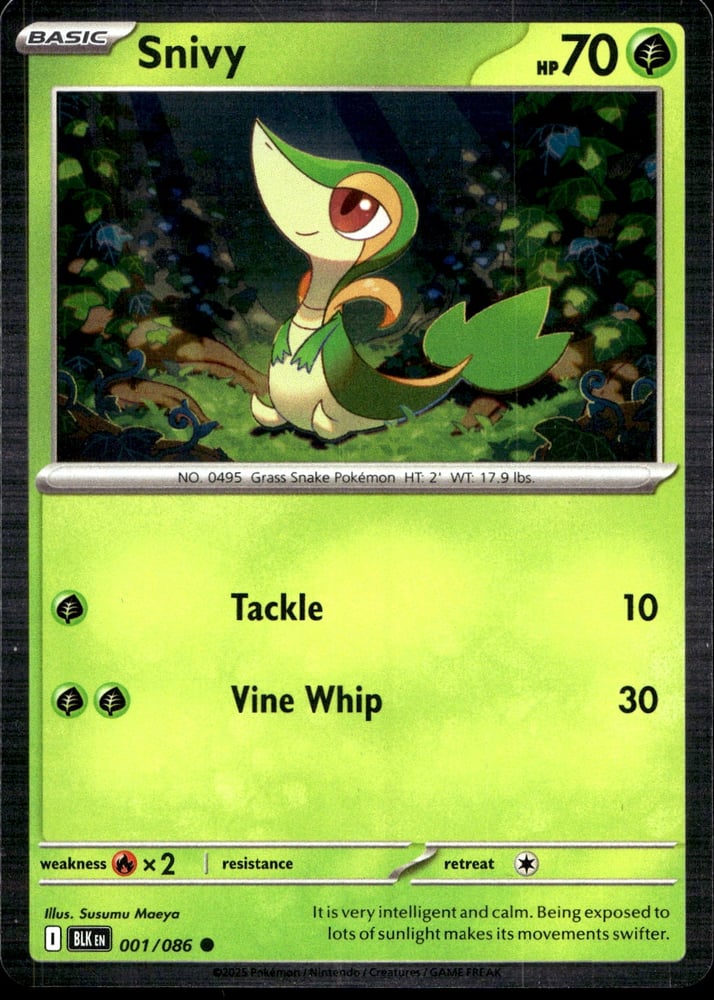 Snivy - SV10.5B 1/86