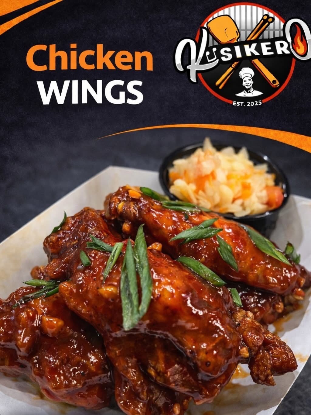 *CHICKEN WINGS