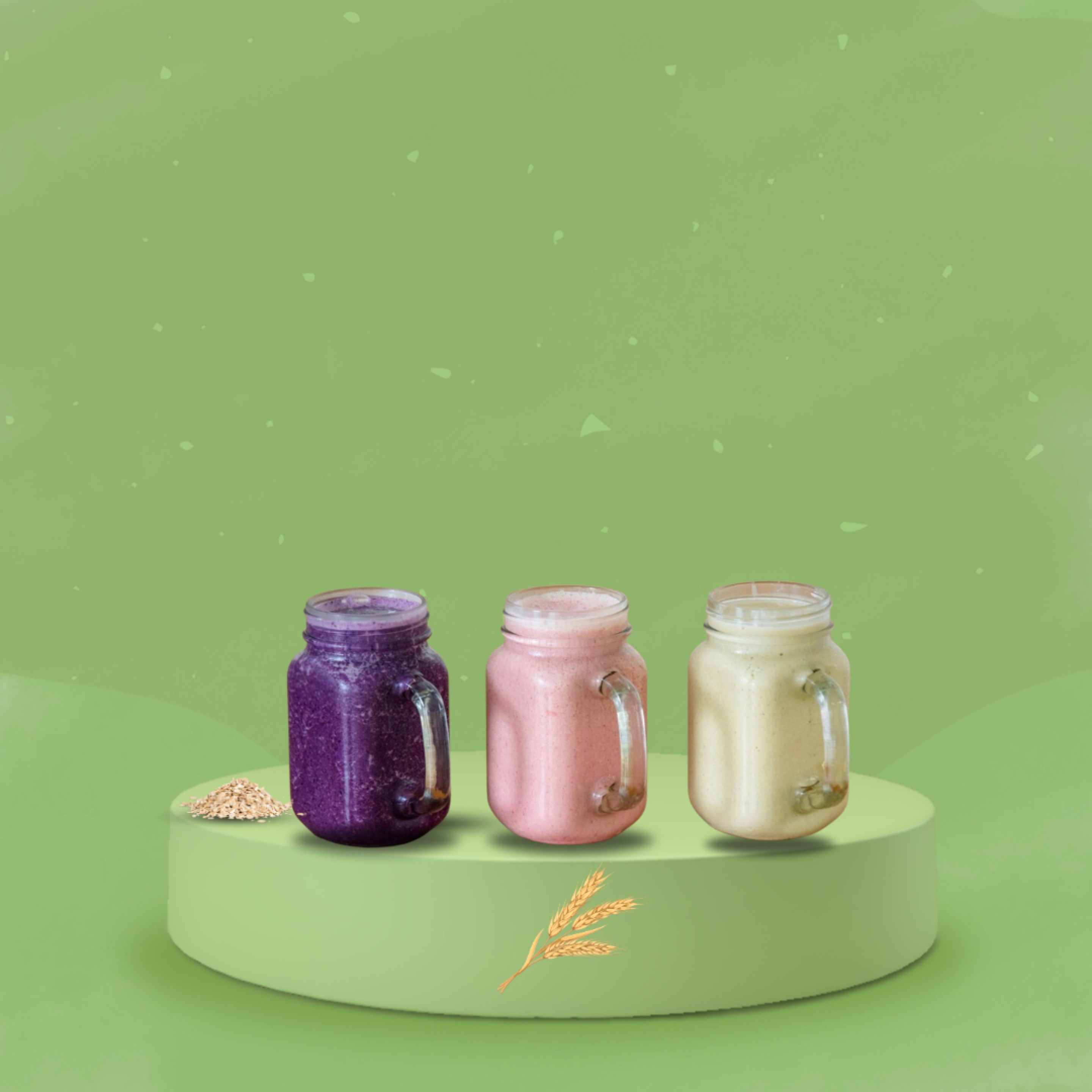 Blueberry Oat Shake