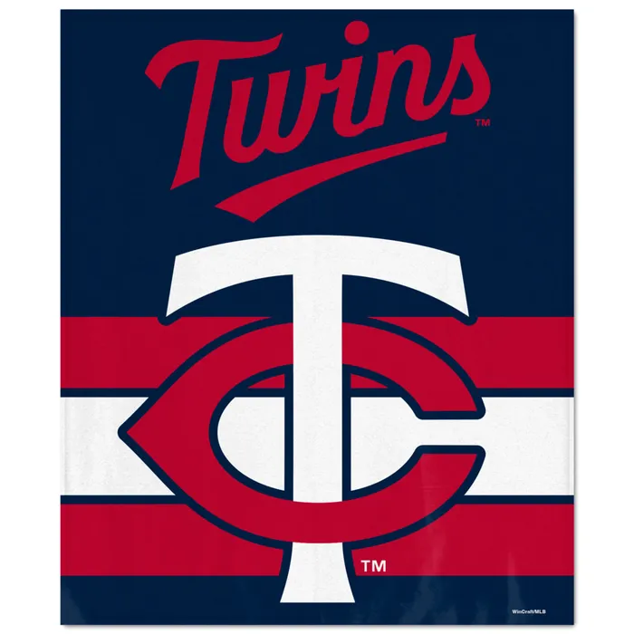 Minnesota Twins Ultra Soft Blanket 50x60"