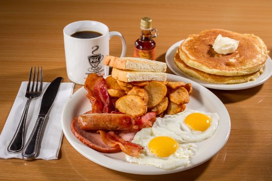 Bacon, Sausage, Two Eggs