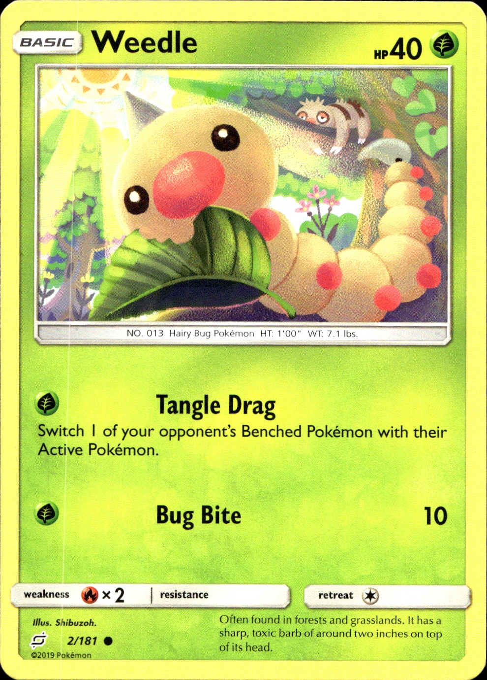 Weedle - SM9 2