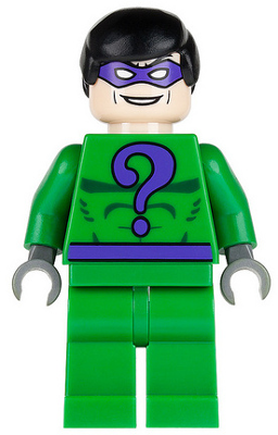 bat017 The Riddler - Black Hair