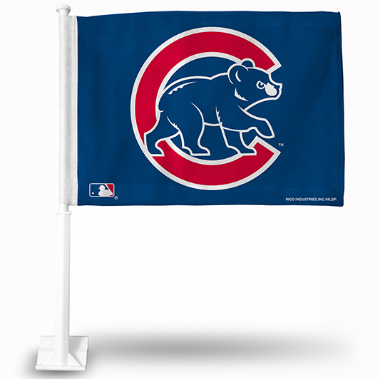 Chicago Cubs Car Flag