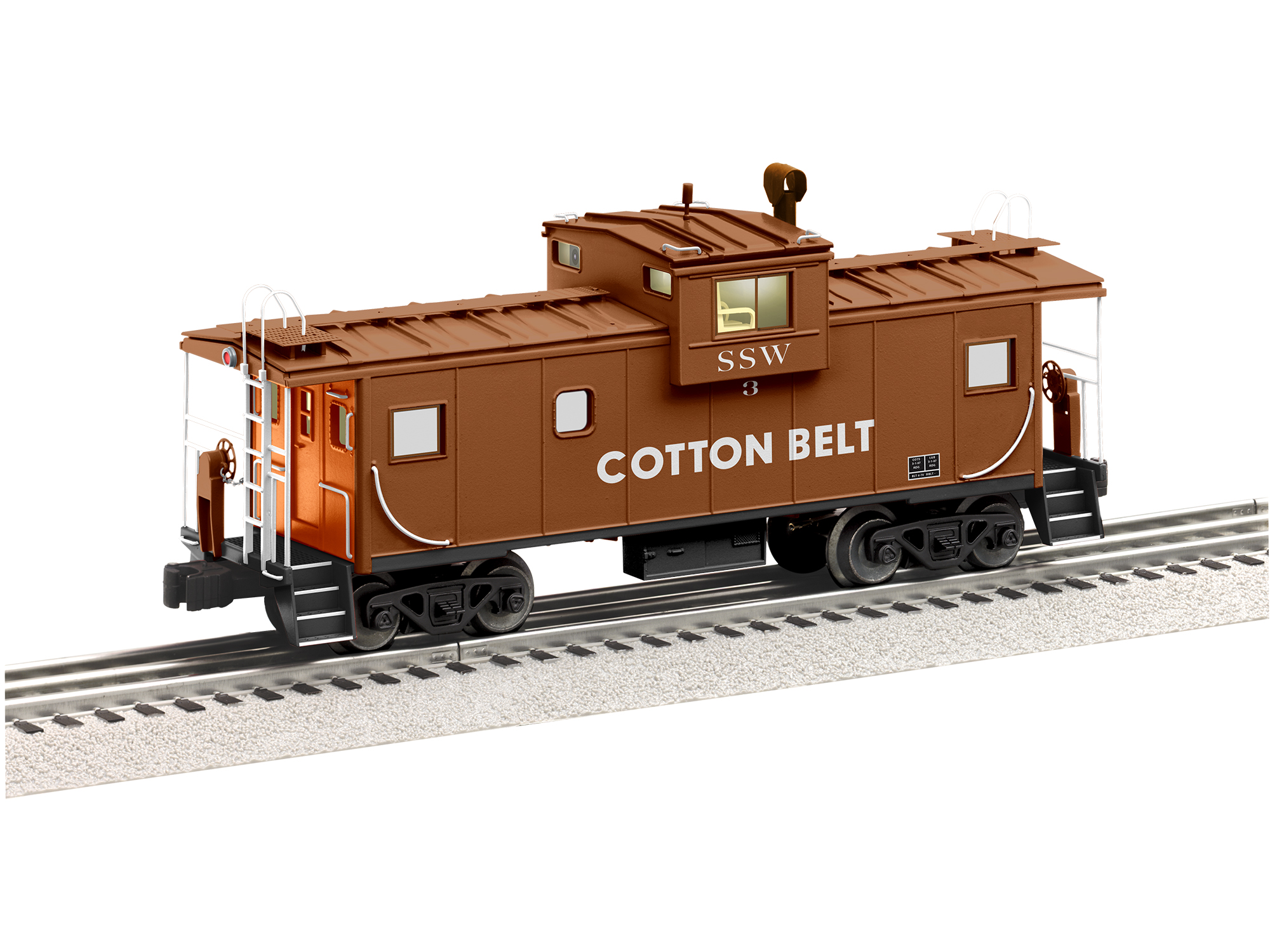 Lionel Cotton Belt CupolaCam Caboose 2226160 O Scale