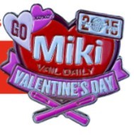Vail Daily 2015 Miki Valentine's Day Pin