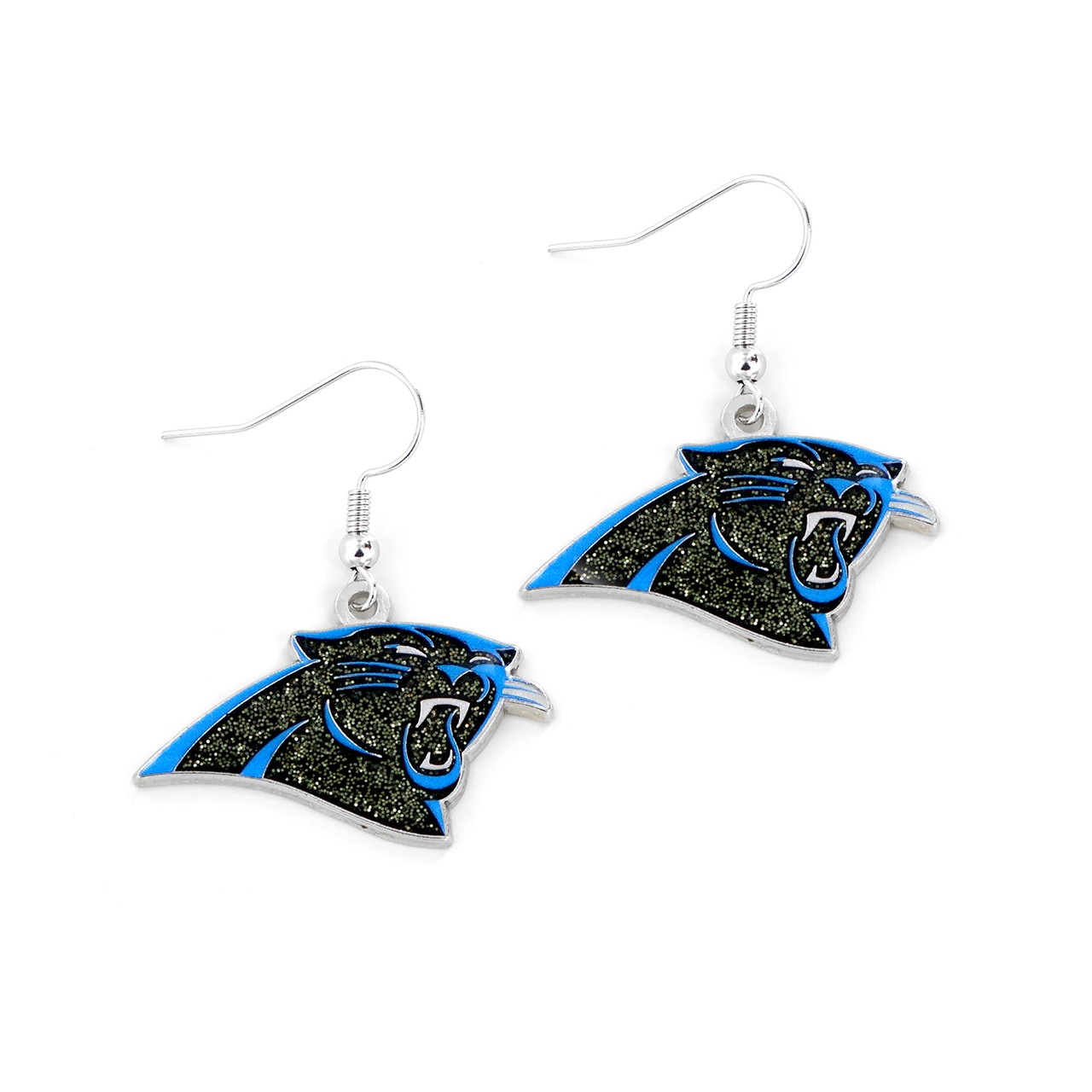 Carolina Panthers Glitter Dazzle Earrings