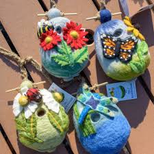 Felt Birdhouse