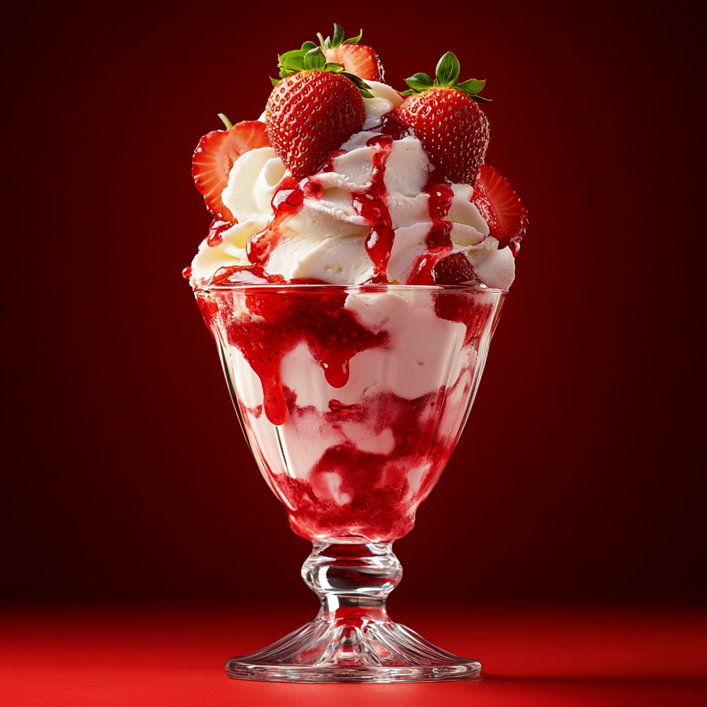 Strawberry Fields Sundae