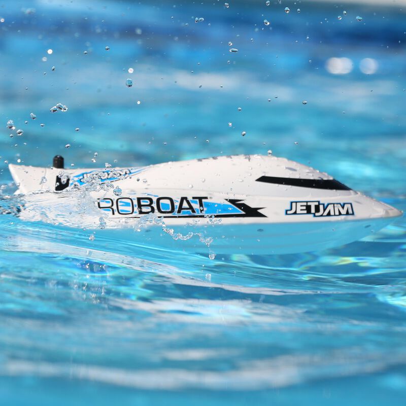 Jet Jam 12 Pool Racer Brushed White RTRPRB08031V2T2