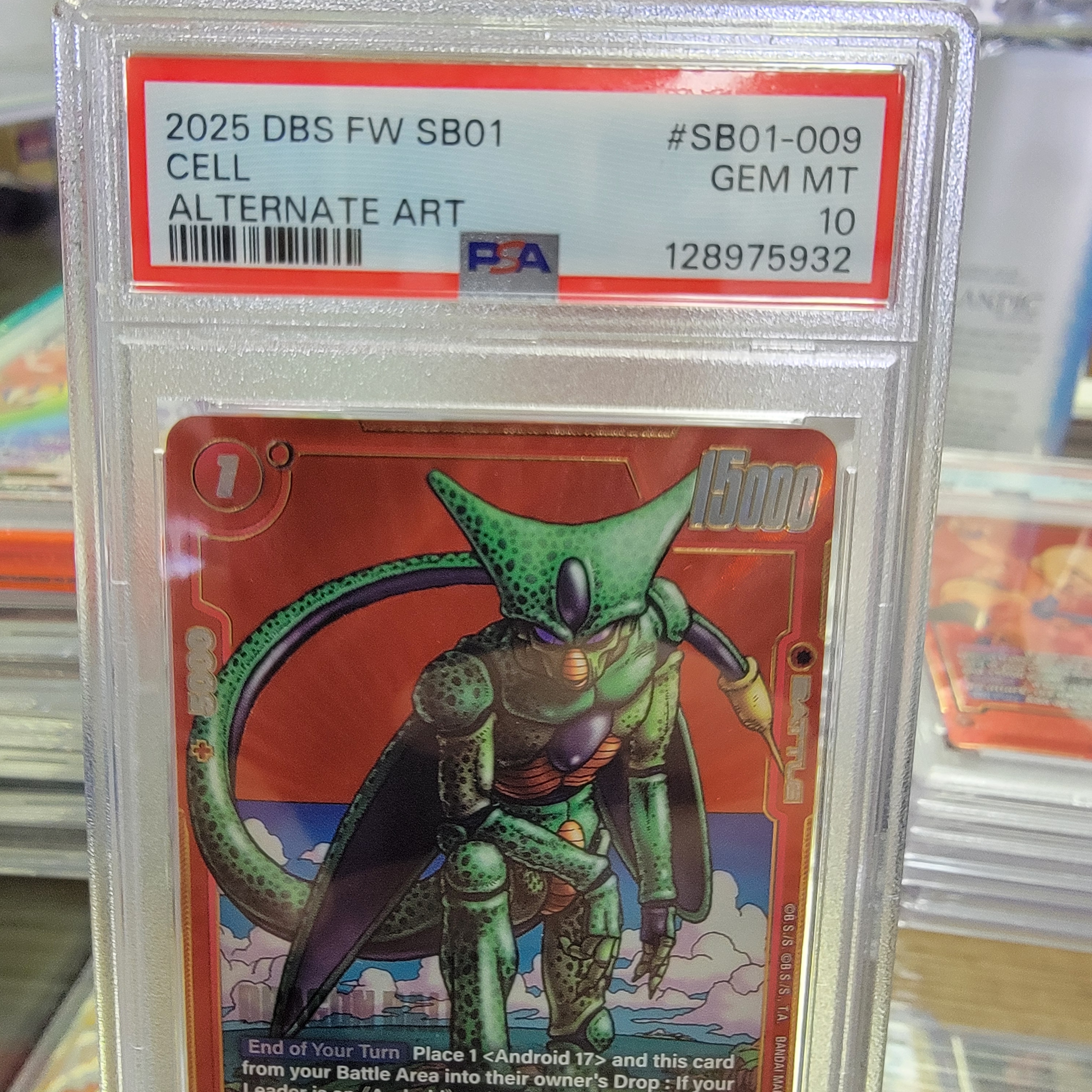 Psa 10 Cell SB 01 Alt Art Graded Card