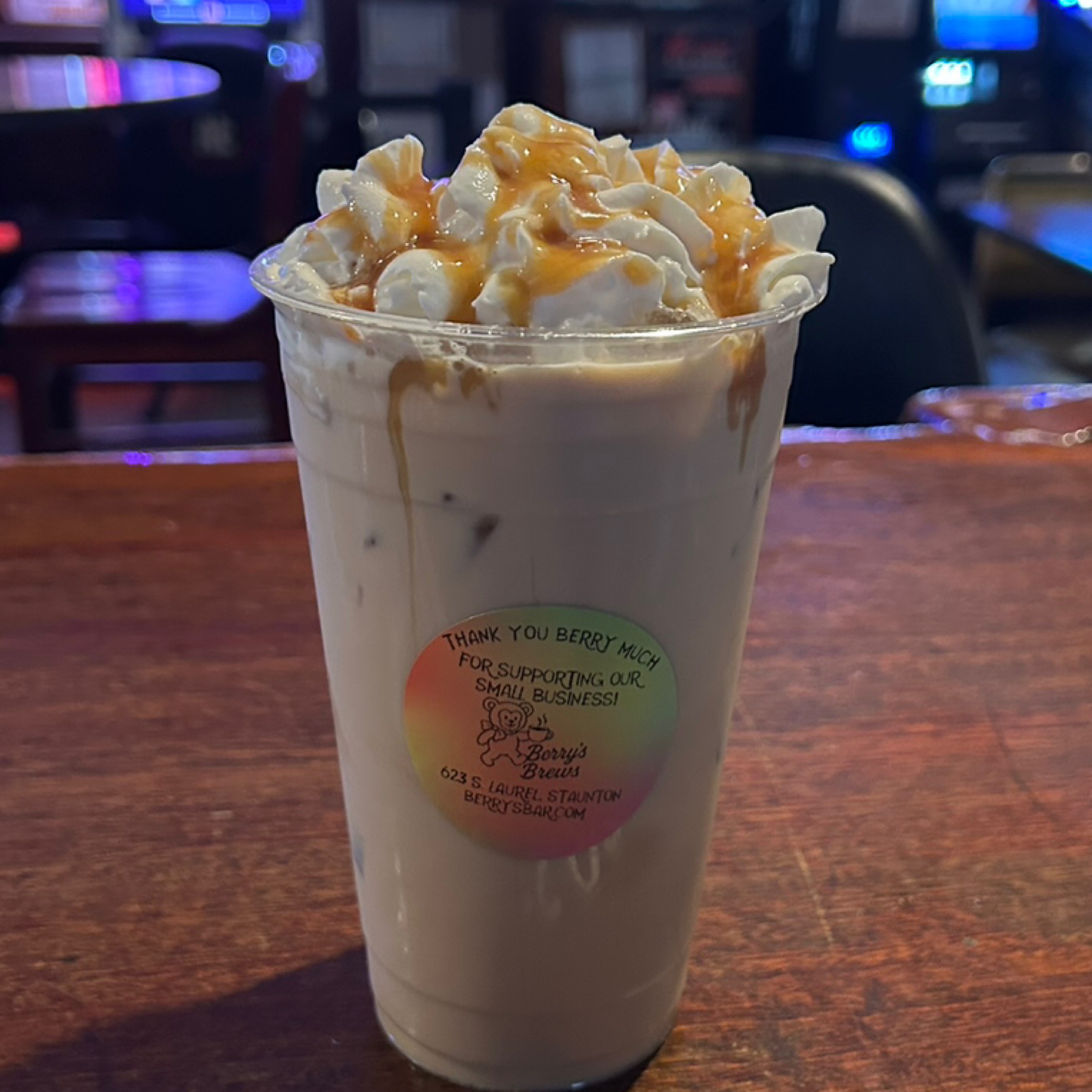 Caramel Shortcake Frappe