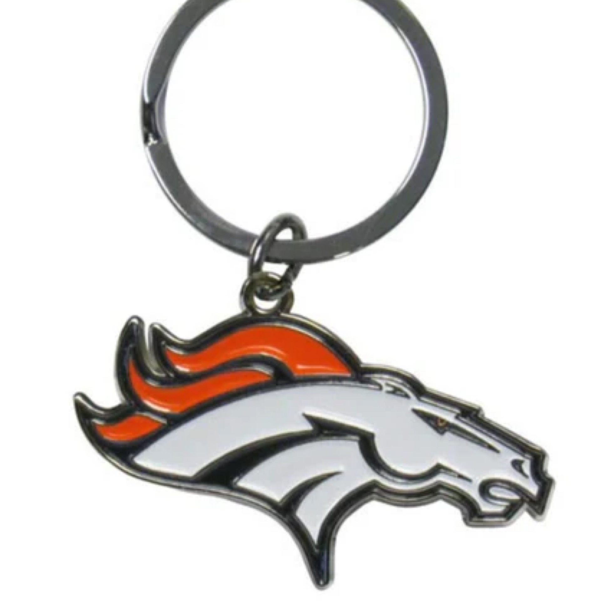 Denver Broncos Mega Chrome Keychain
