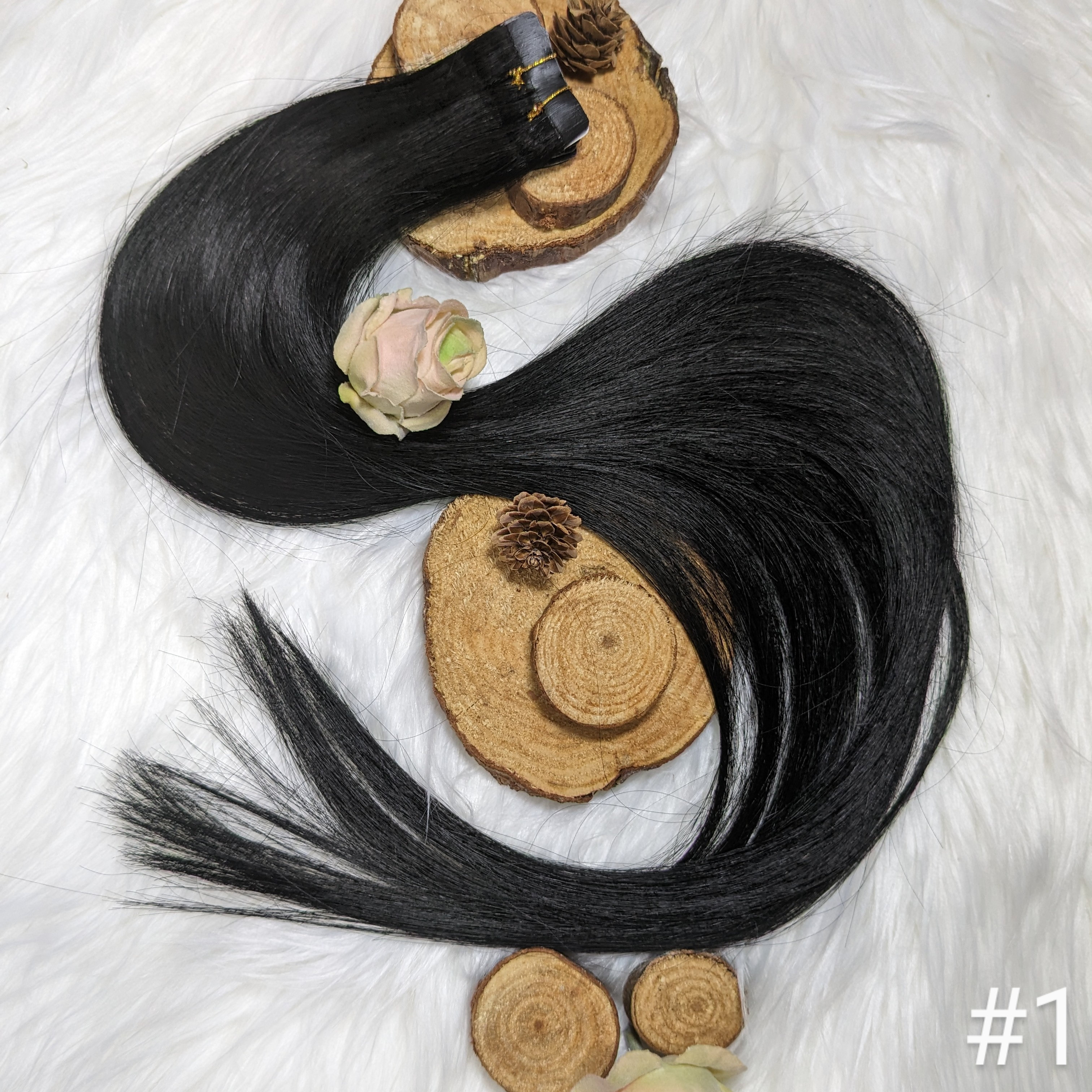 20" Russian Remy Tape In Extensions – Free Color Match - Same-Day Install Las Vegas