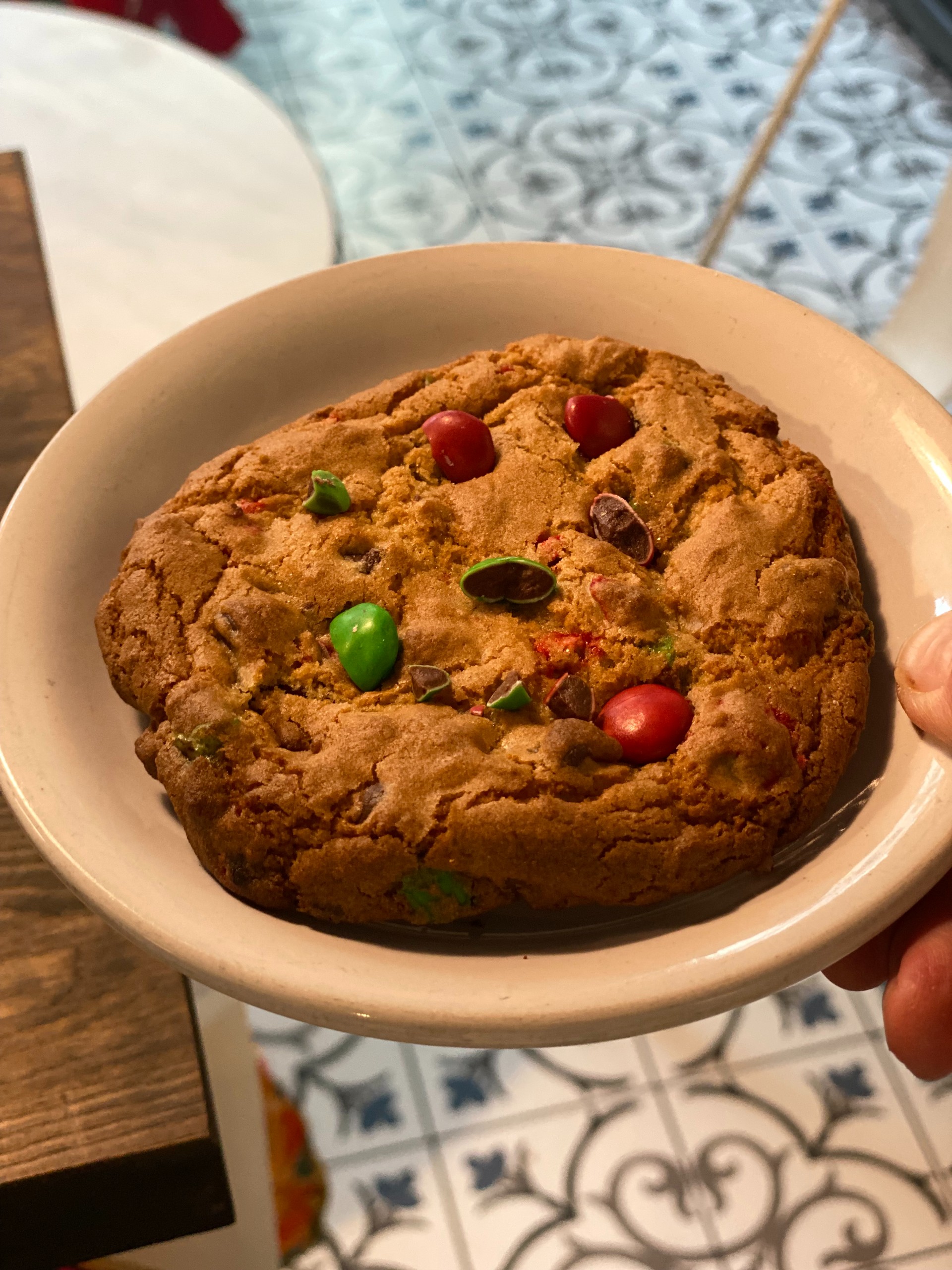 **Holiday Special** M&M Cookie