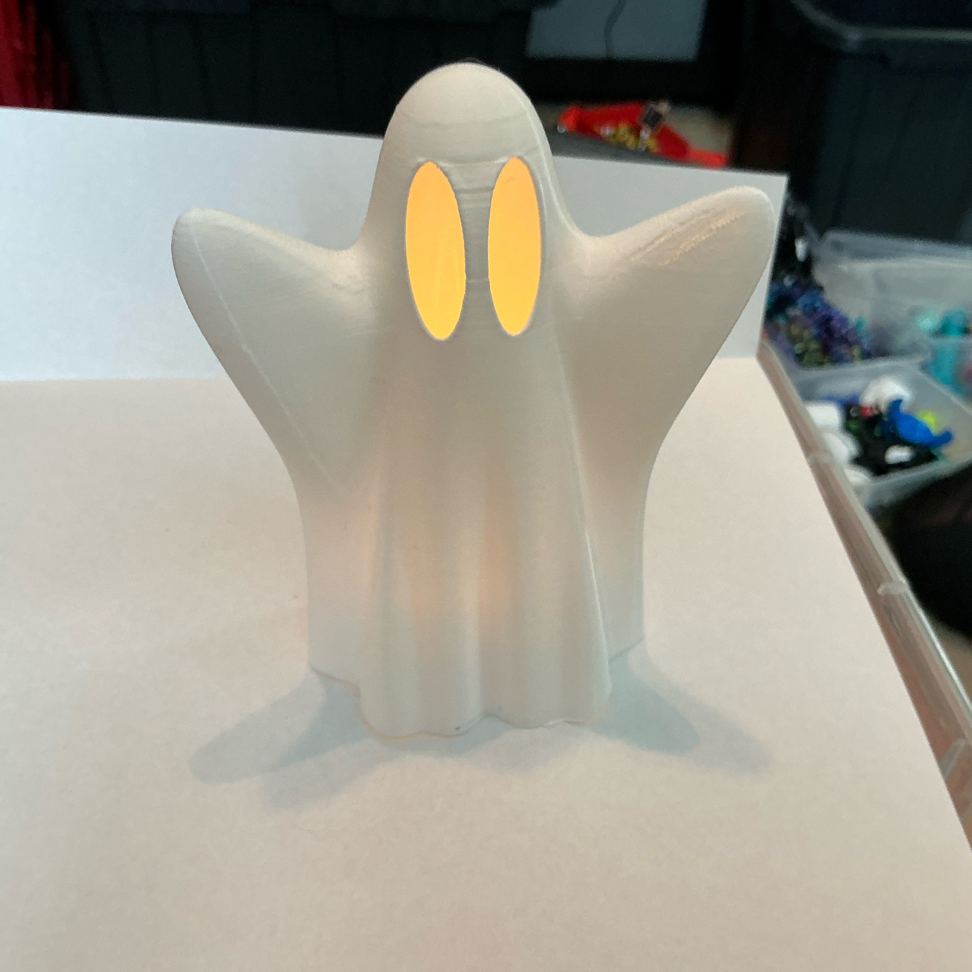 Ghost with candle