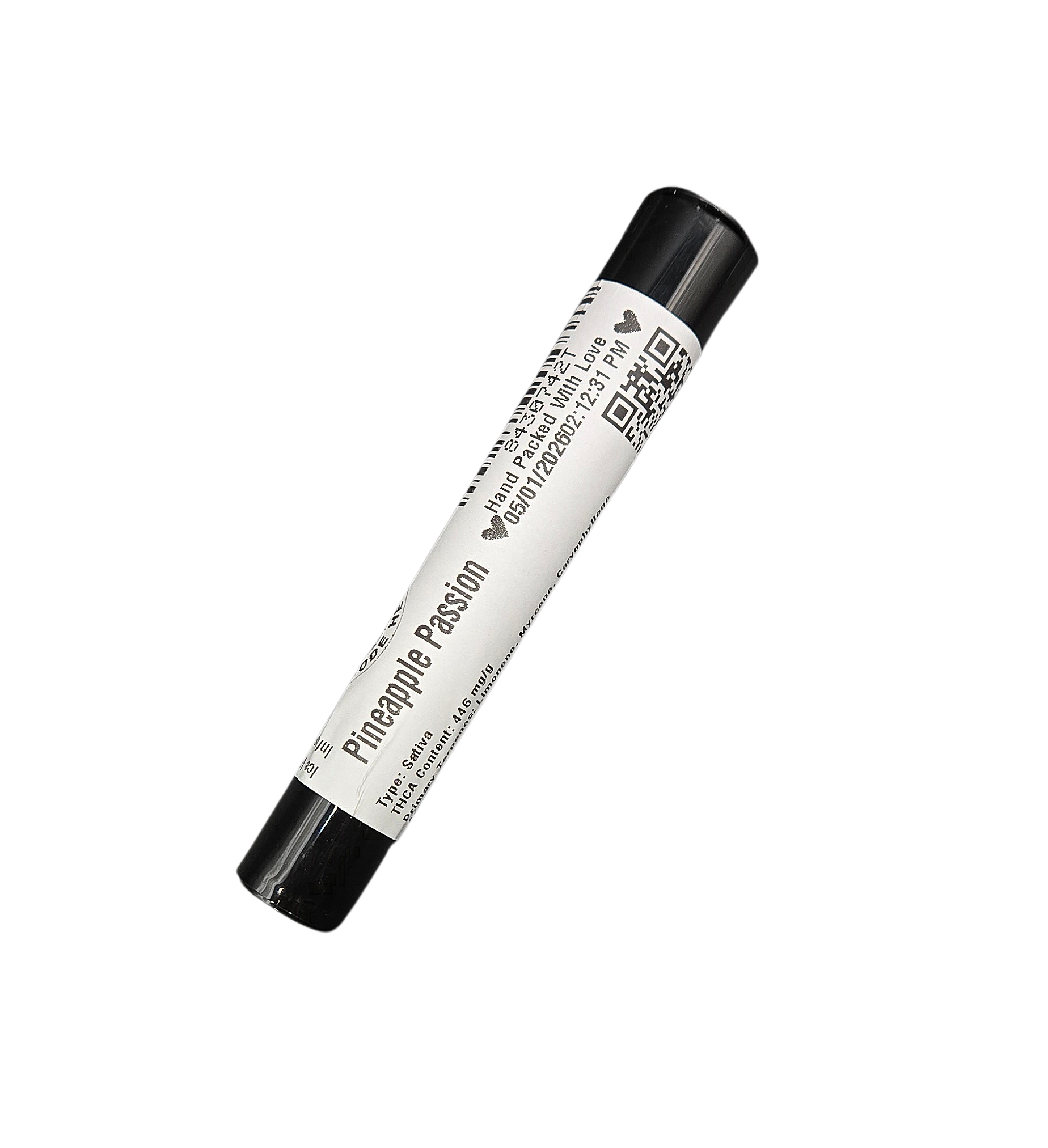 Ice Water Hash Infused 1g Pre-Rolls - (WNC) - Rock Candy (Indica)