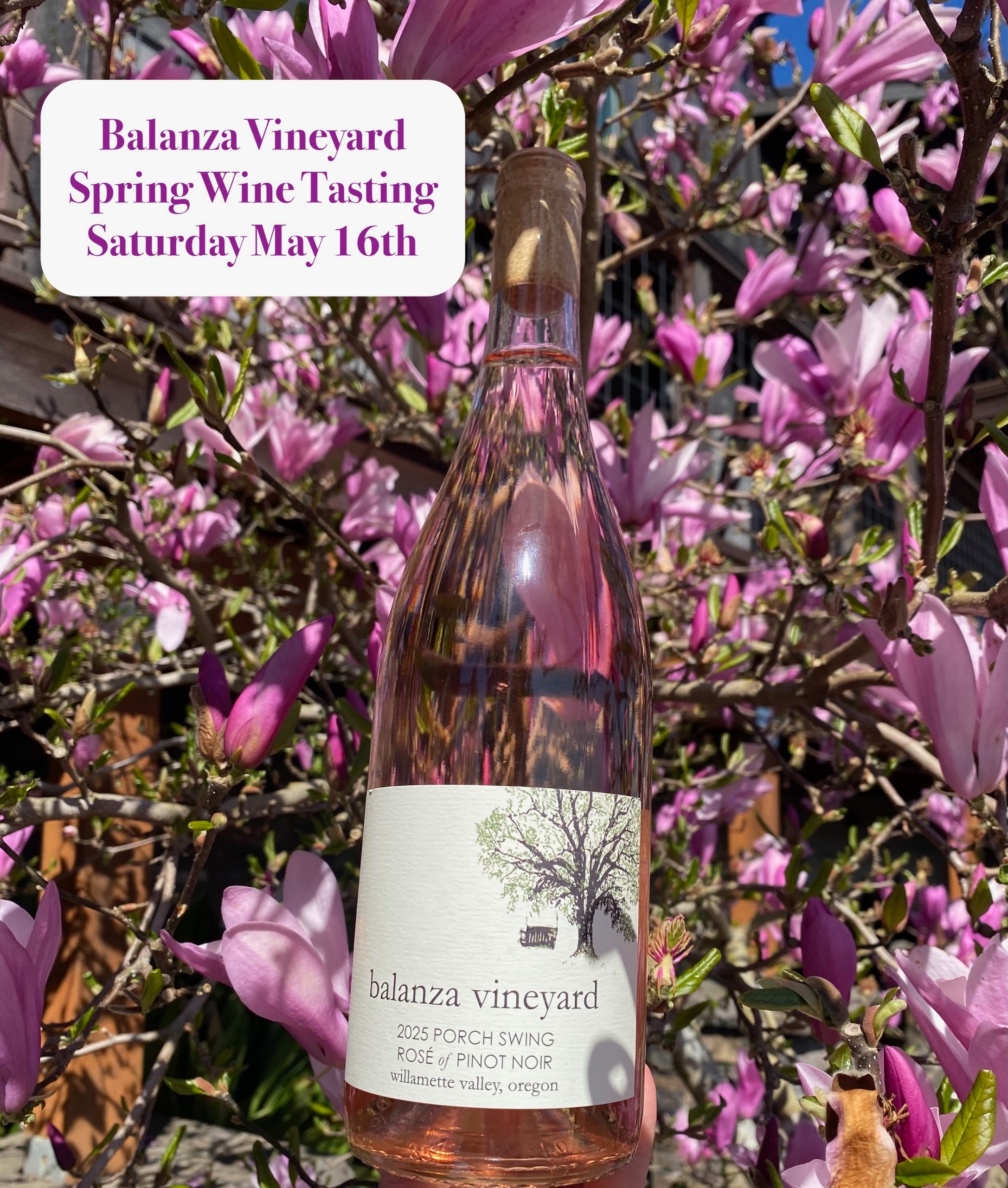 Spring Tasting May 16