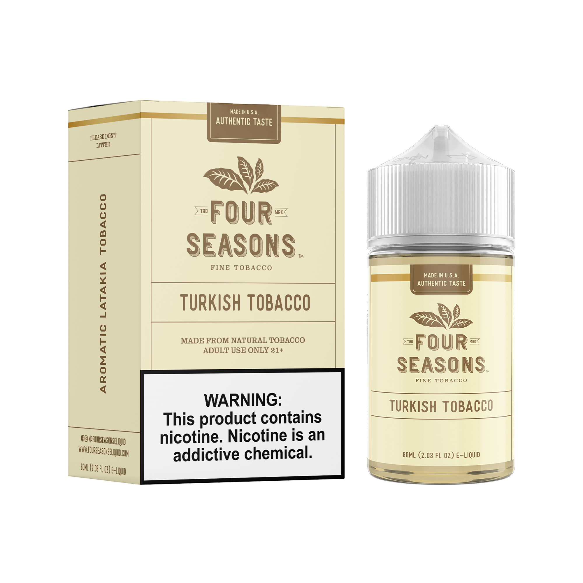 Four Seasons Turkish Tobacco 12mg