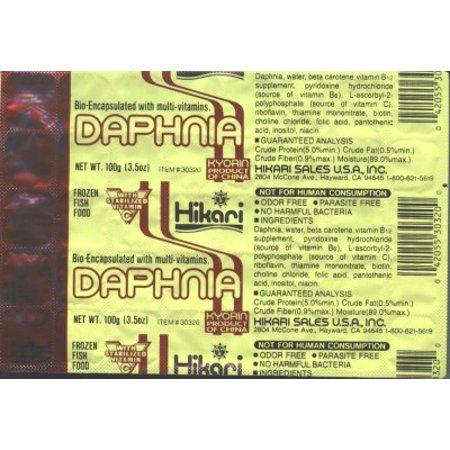 Hikari Bio-Pure Frozen Daphnia Fish Food, 3.5 oz