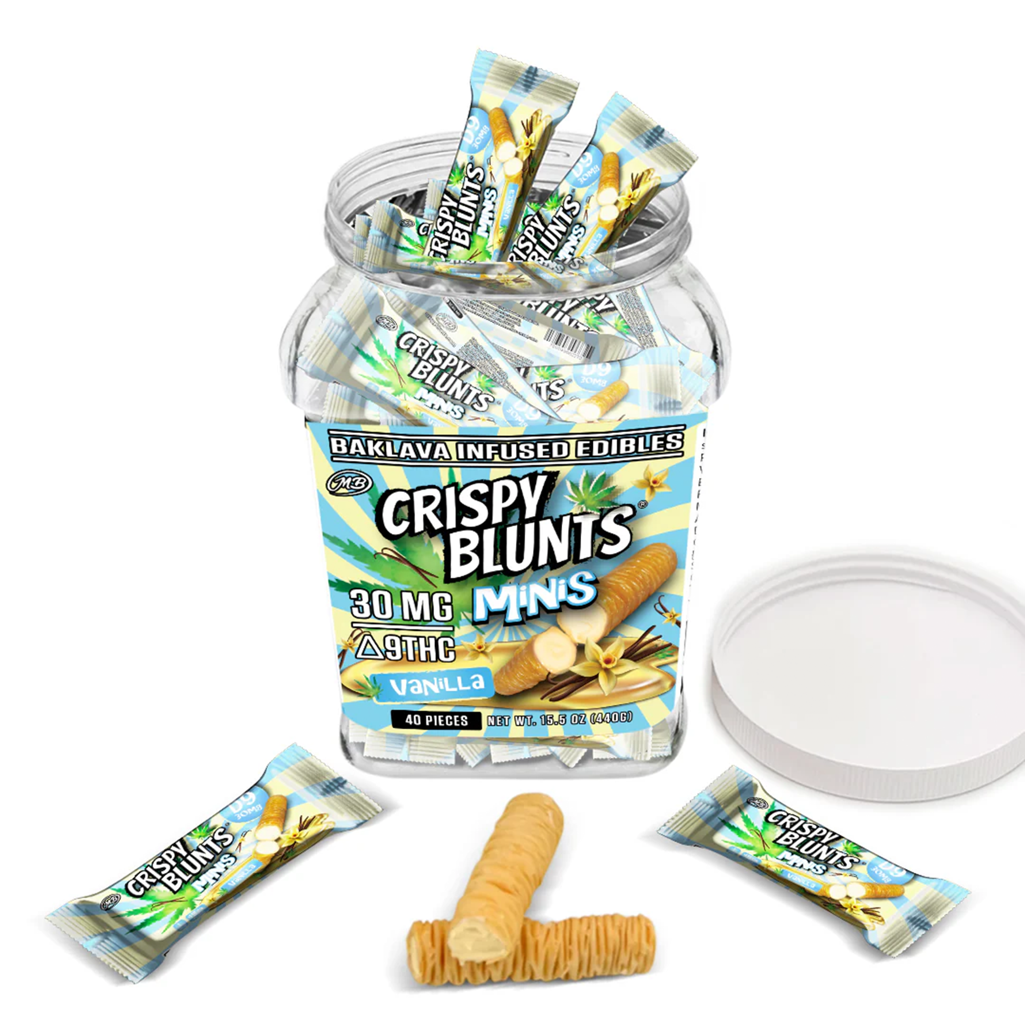 Crispy Blunts Minis Vanilla THCA 30mg
