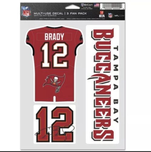 Tampa Bay Buccaneers Tom Brady Fan Decals