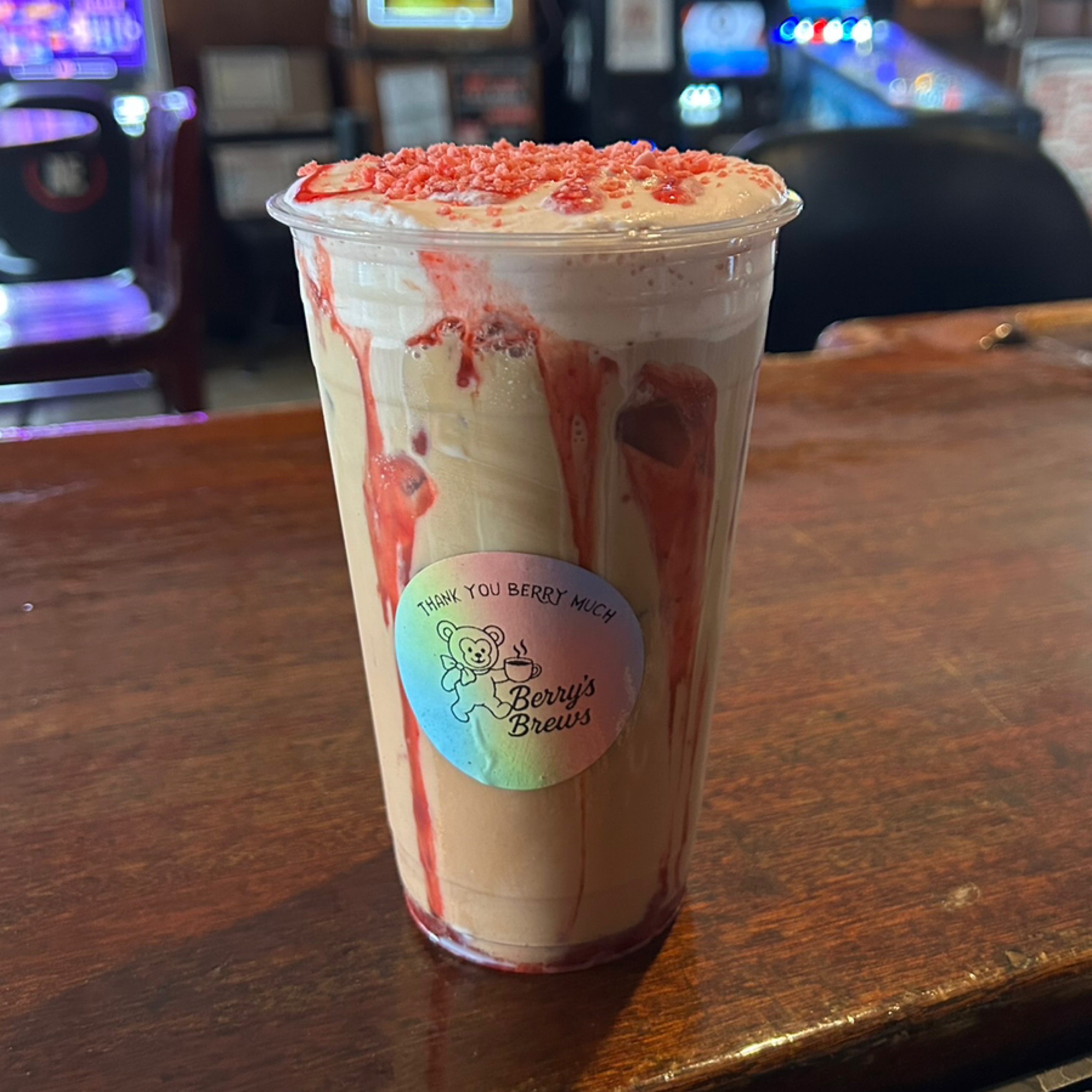 Strawberry Cheesecake Frappe