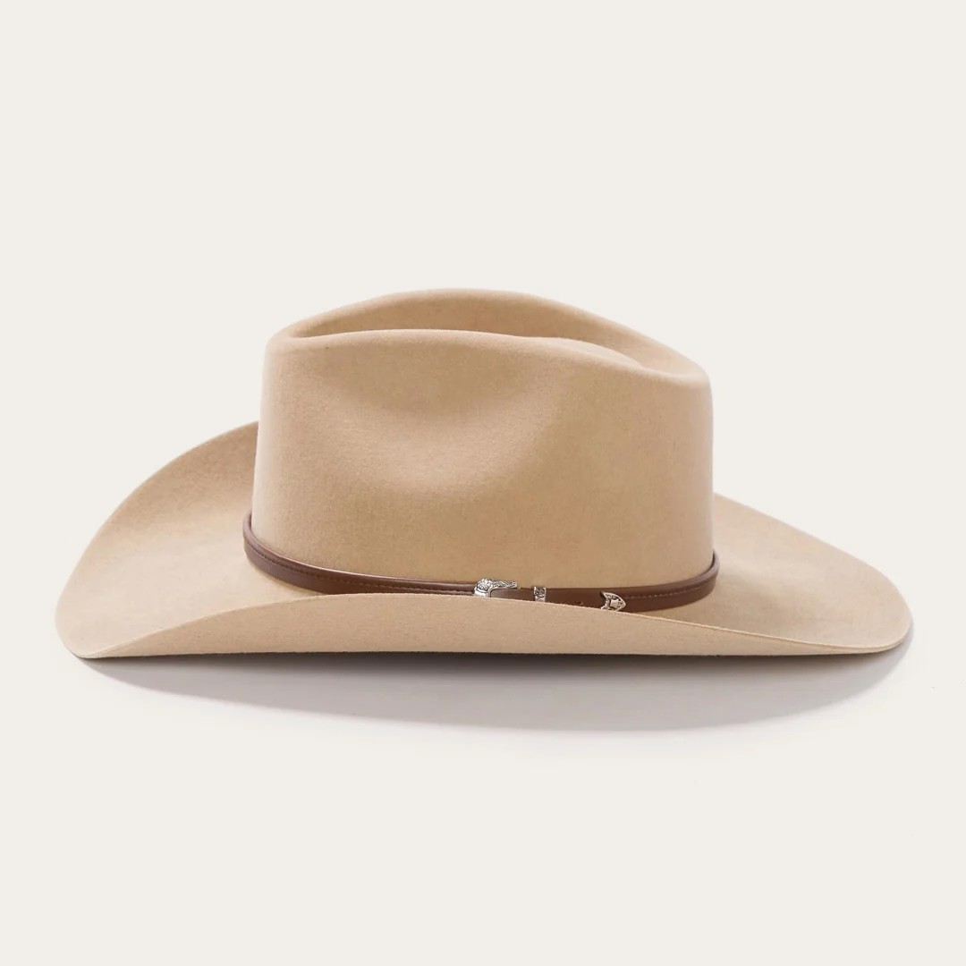 Stetson Seneca 4X Cowboy Hat Silver Sand