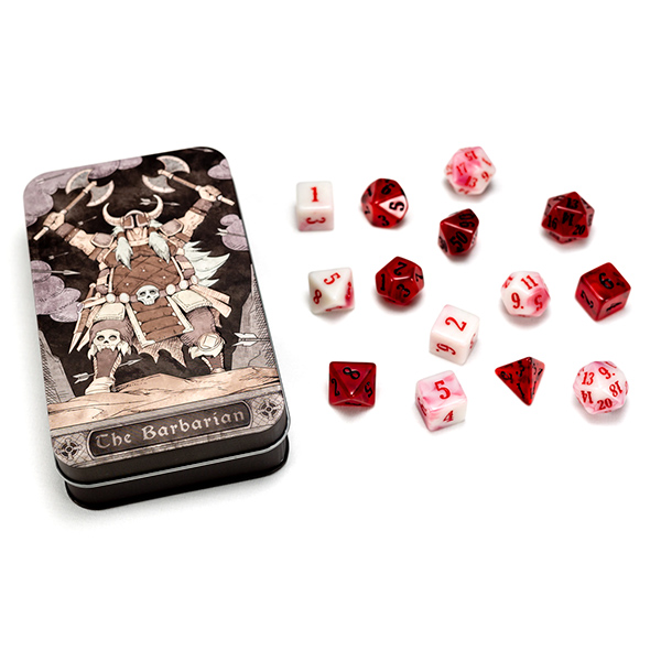 Character Class Dice: The Barbarian