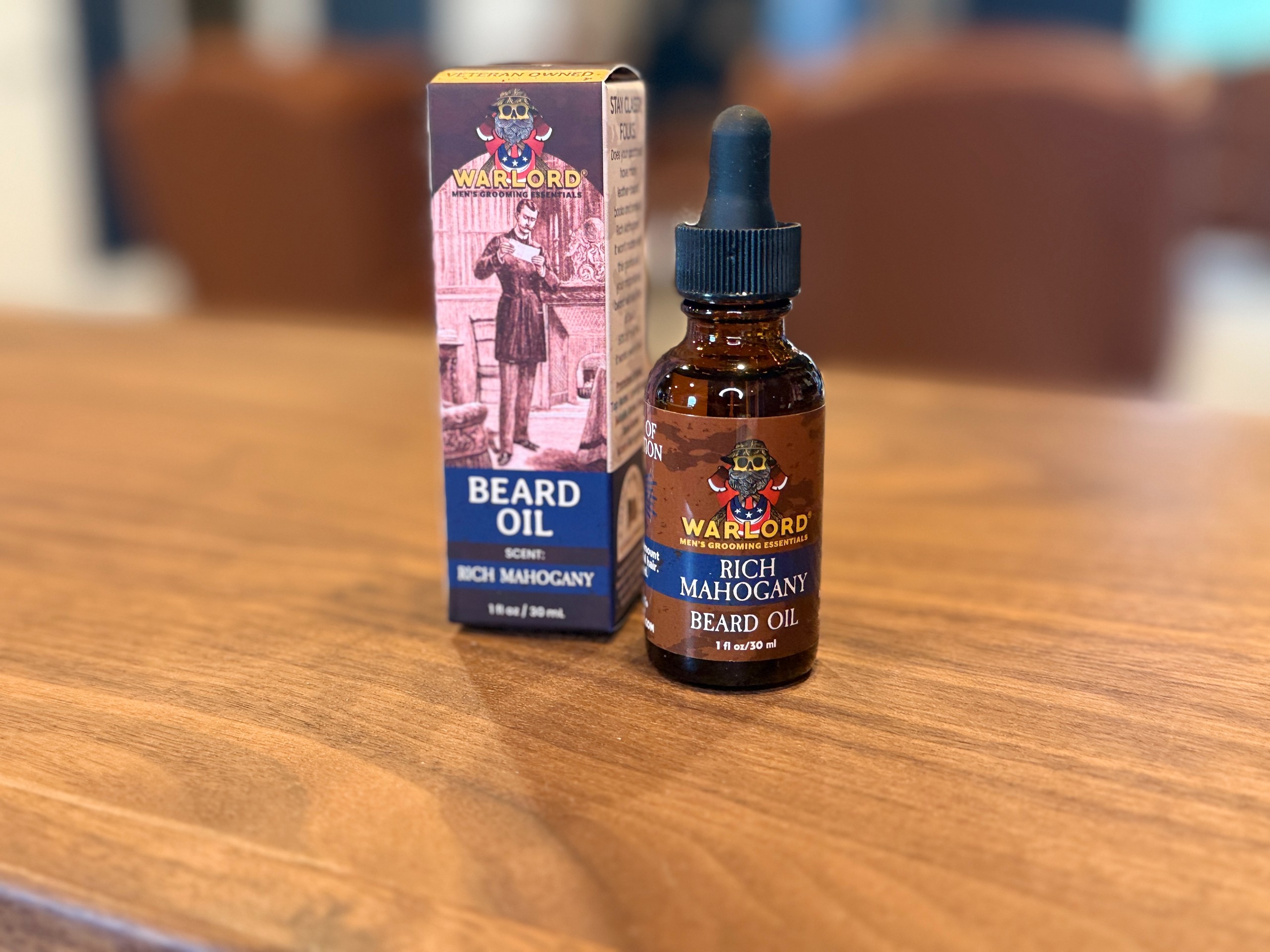 Warlord Rich Mahogany Beard Oil
