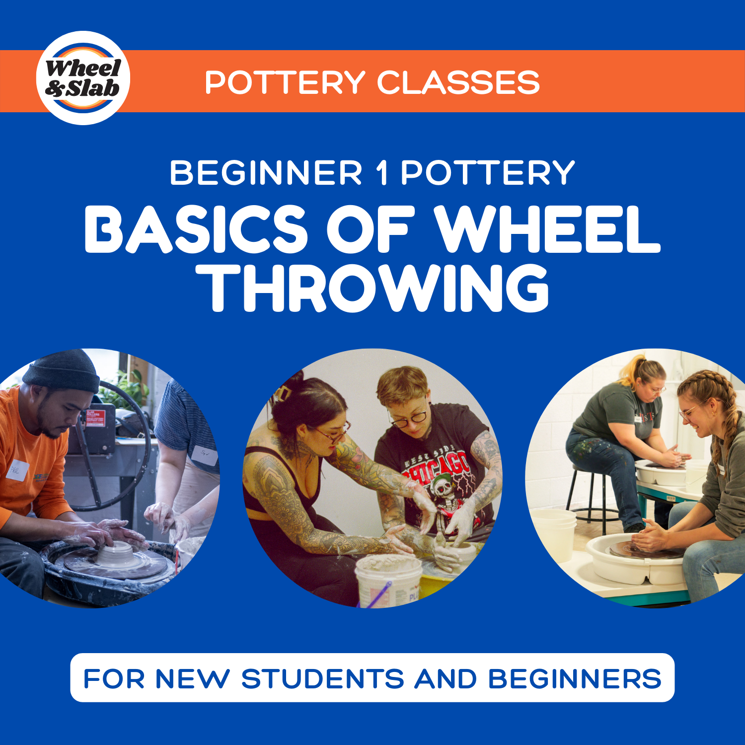 Beginner Wheel 1 - Basics of Wheel Throwing