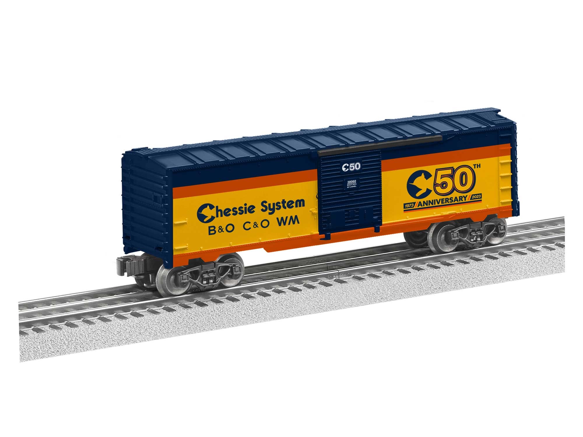 Lionel Chessie System 50th Anniversary O Scale Boxcar 2338060