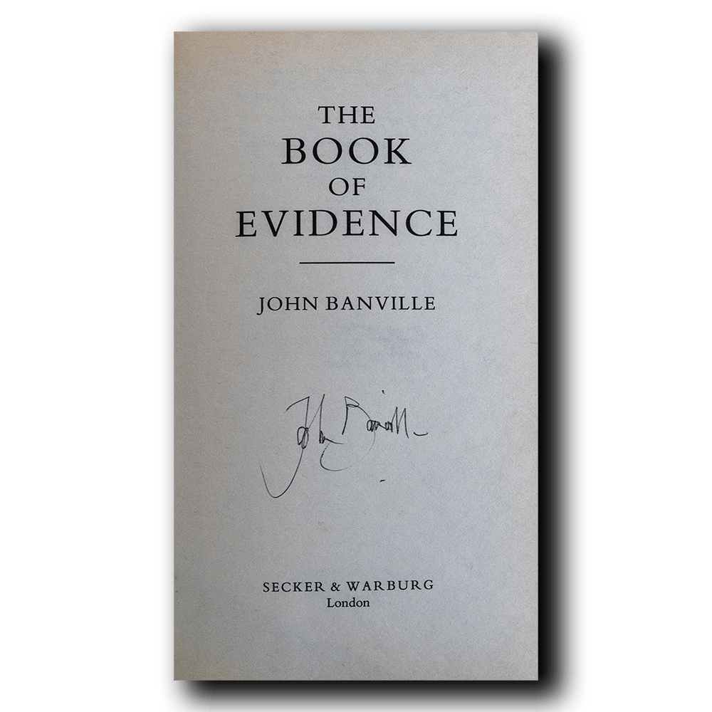 Banville, John -- The Book of Evidence [Book]