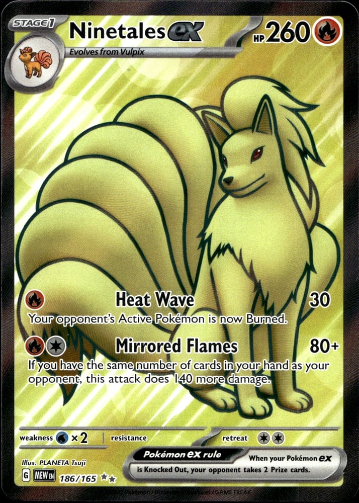 Ninetales ex - SV03.5 186/165