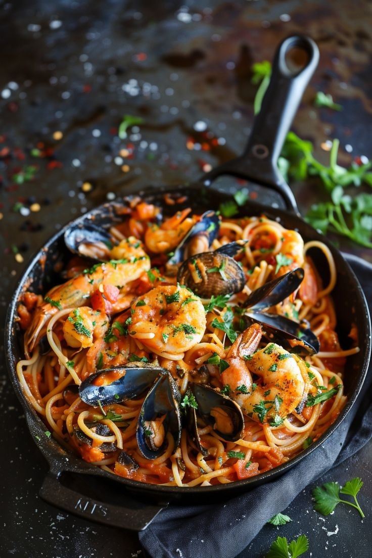 Spaghetti Ai Frutti Di Mare