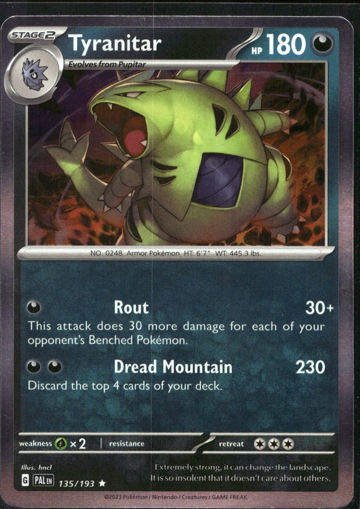 Tyranitar - SV02 135/193
