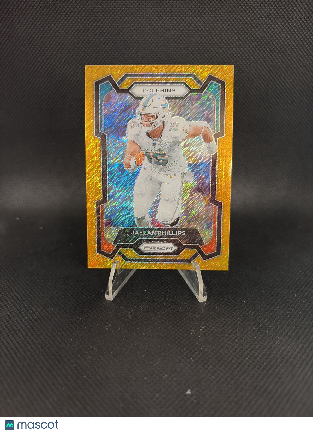 2023 Panini Prizm Football Jaelan Phillips Gold Shimmer /10