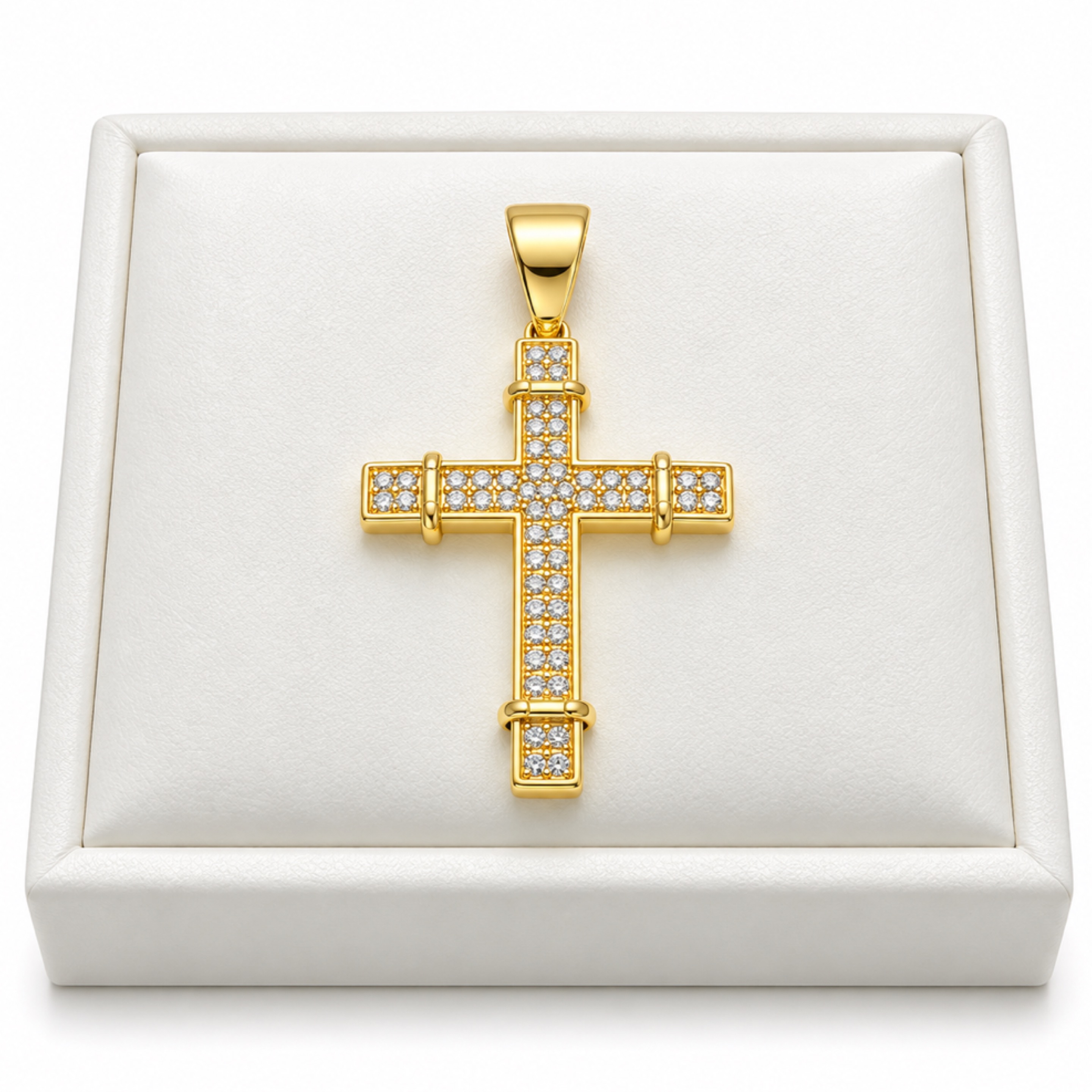 Cross Diamonds Pendant 