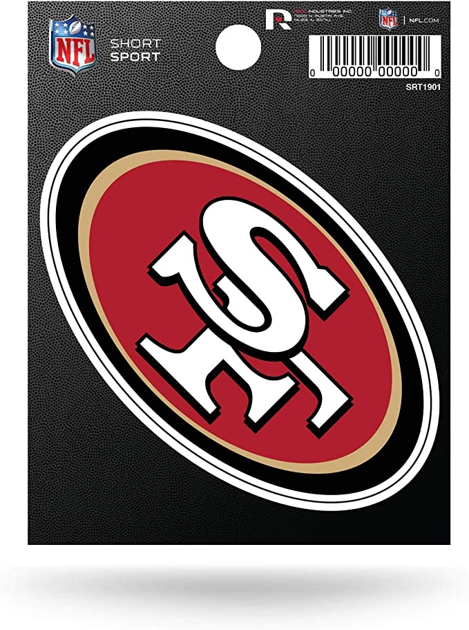 San Francisco 49ers Short Decal