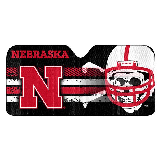 Nebraska Huskers Auto Sun Shade 59x27"