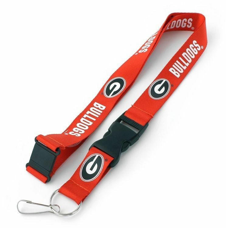 Georgia Bulldogs Red Lanyard