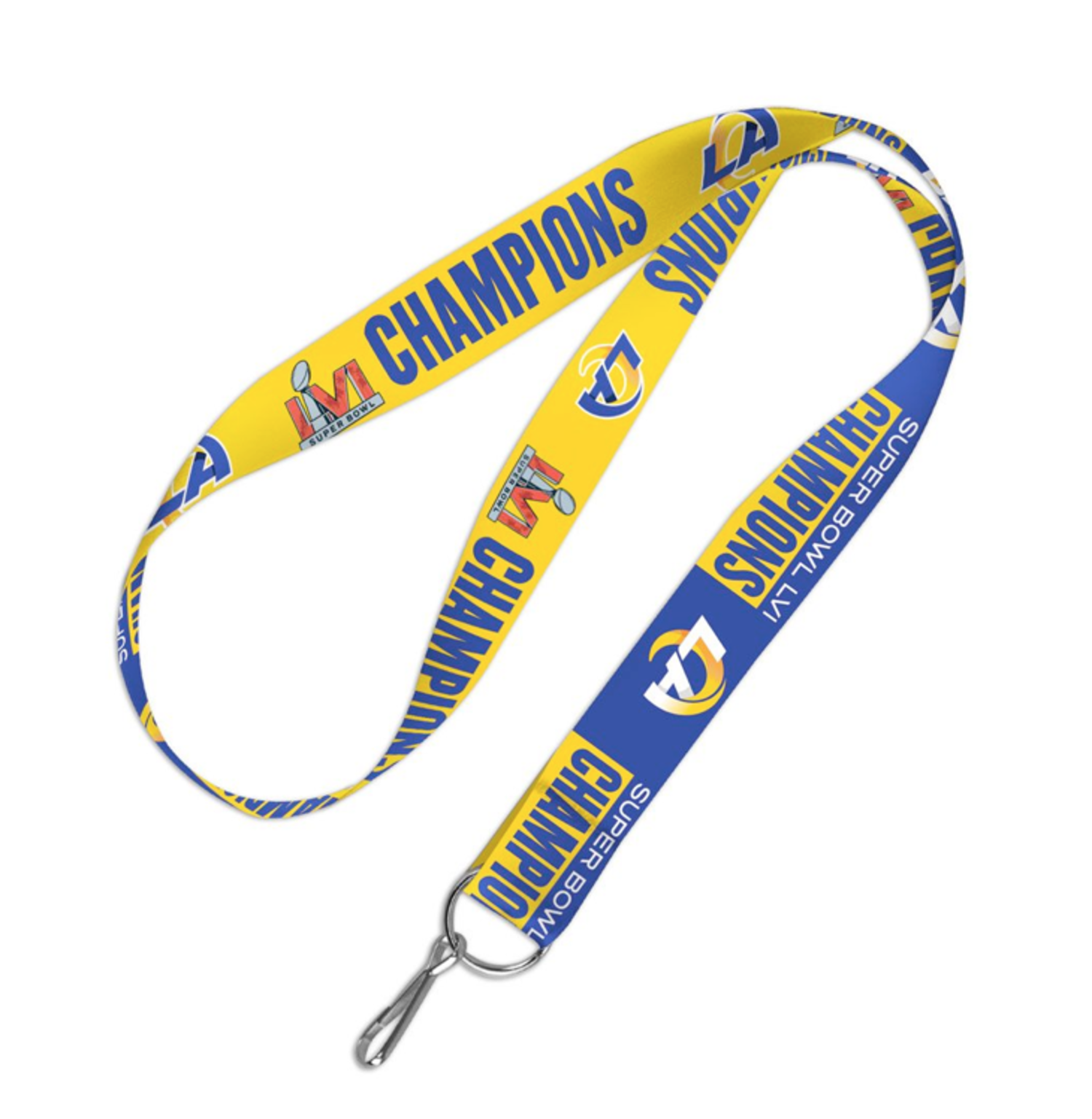 Los Angeles Rams Super Bowl LVI Champions Lanyard