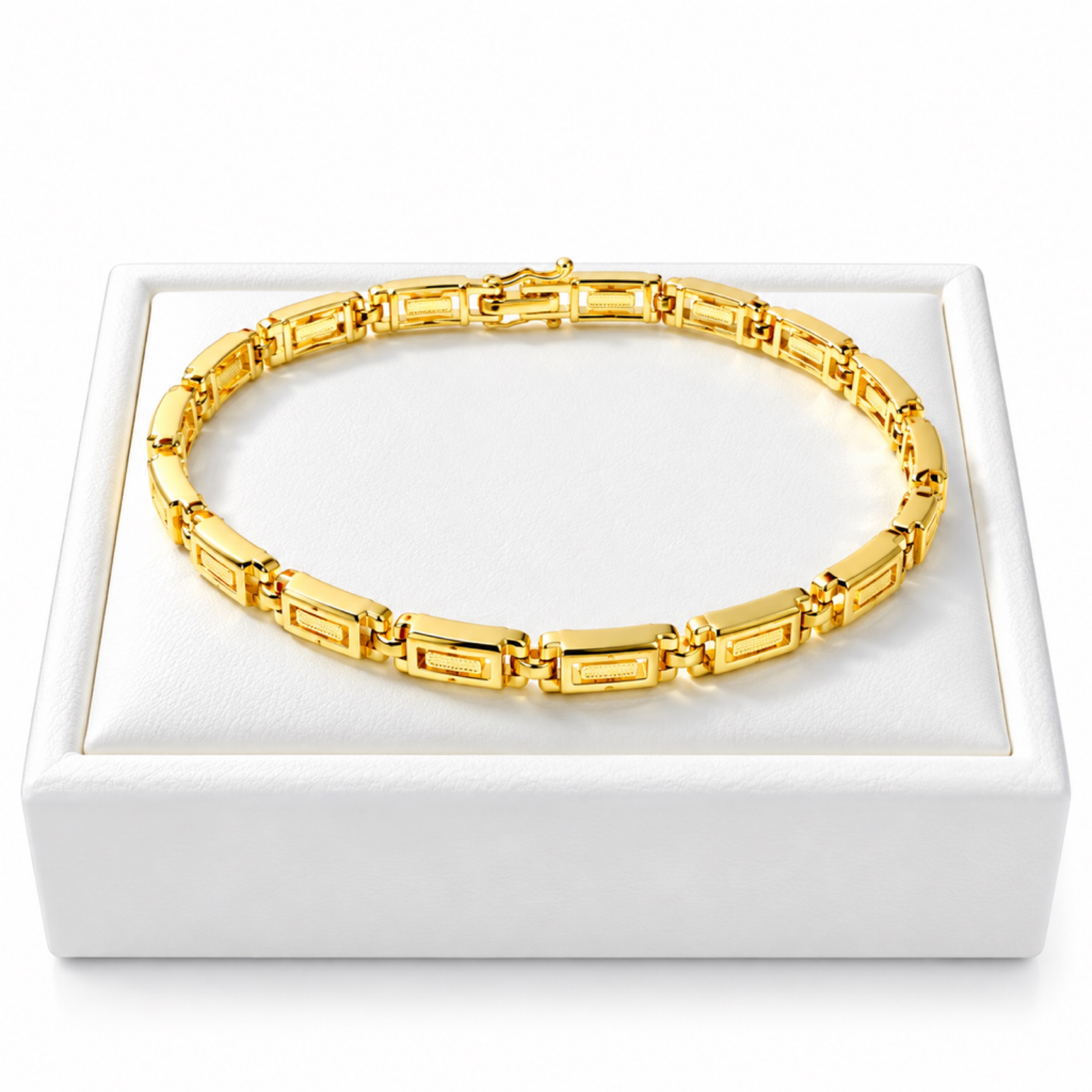 8” Medusa Thin Bracelet 
