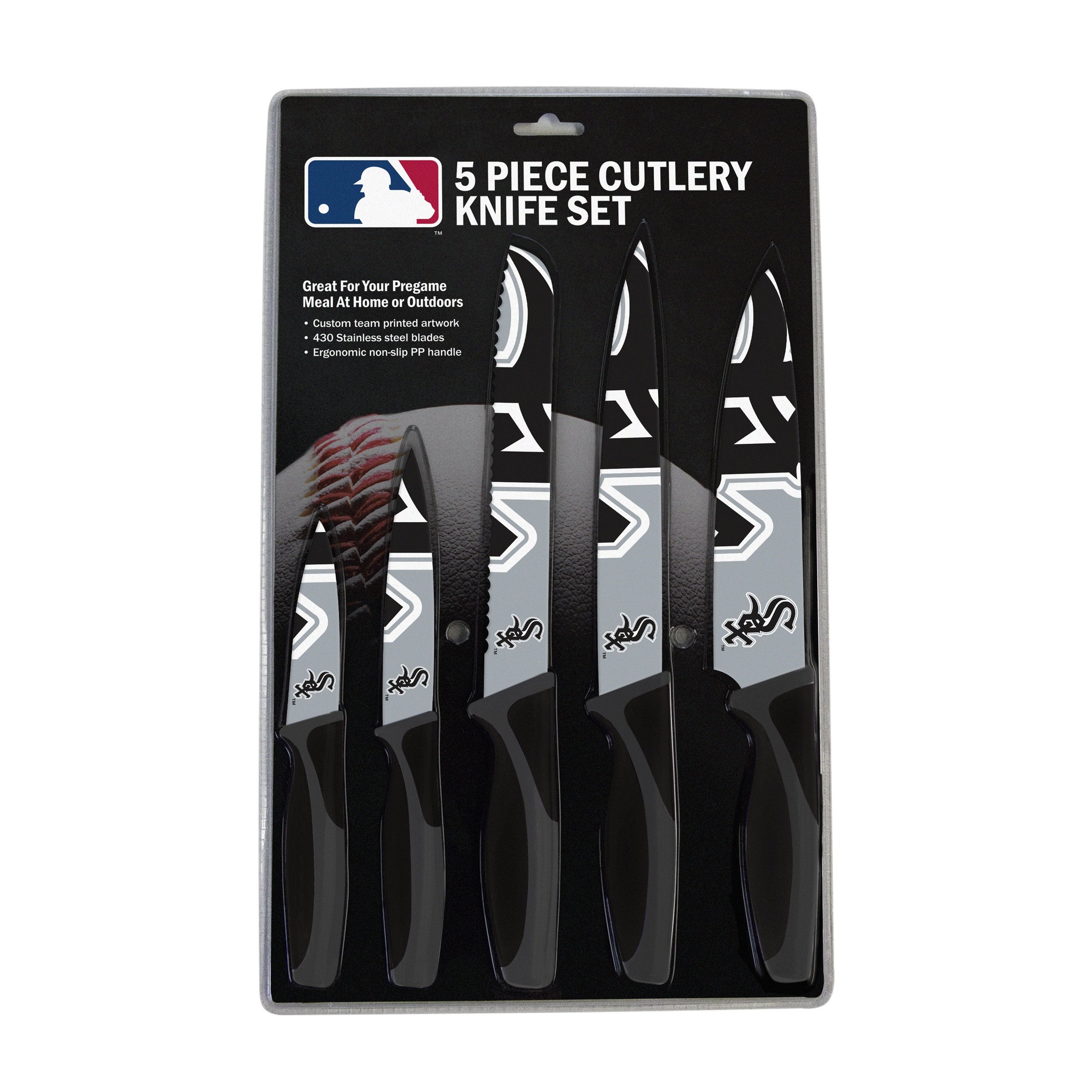 Chicago White Sox Kitchen Knife Set - 5 Pack
