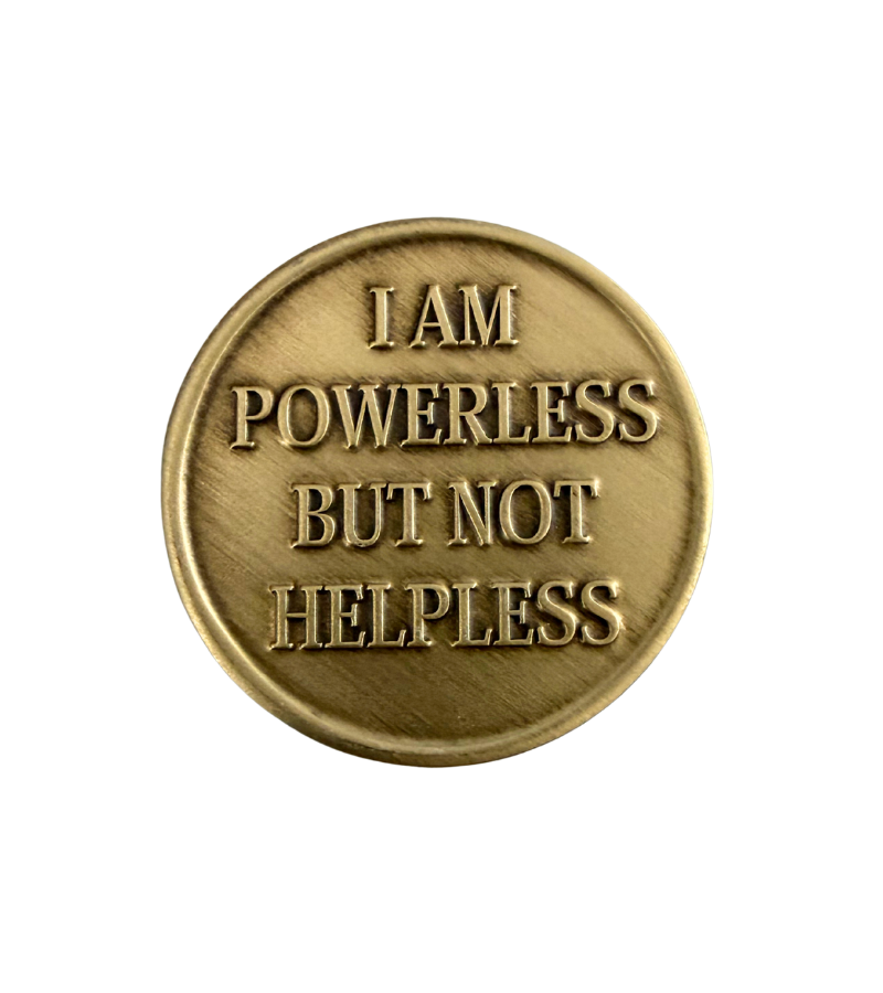 Adjust Our Sails Affirmation Medallion