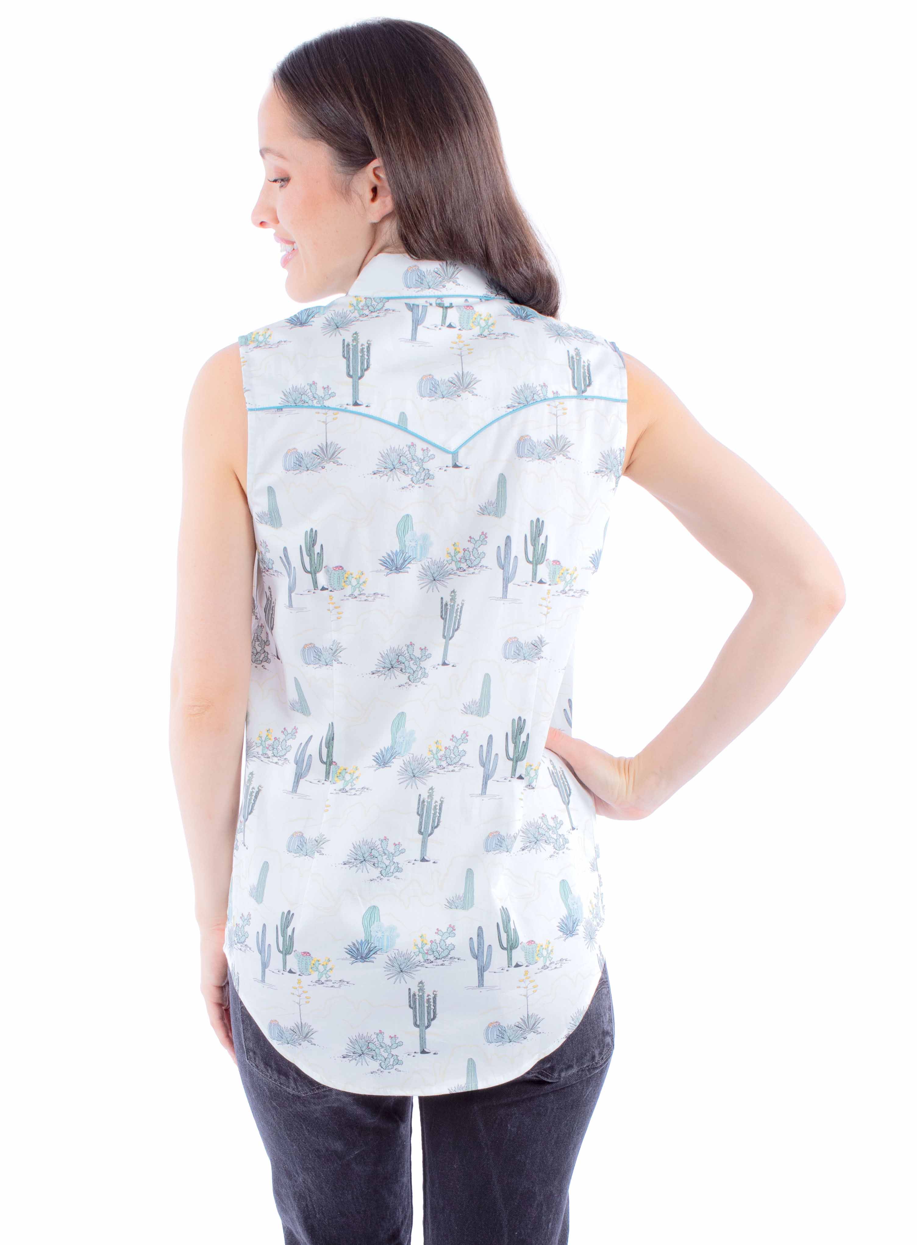 Desert Cactus S/L Top