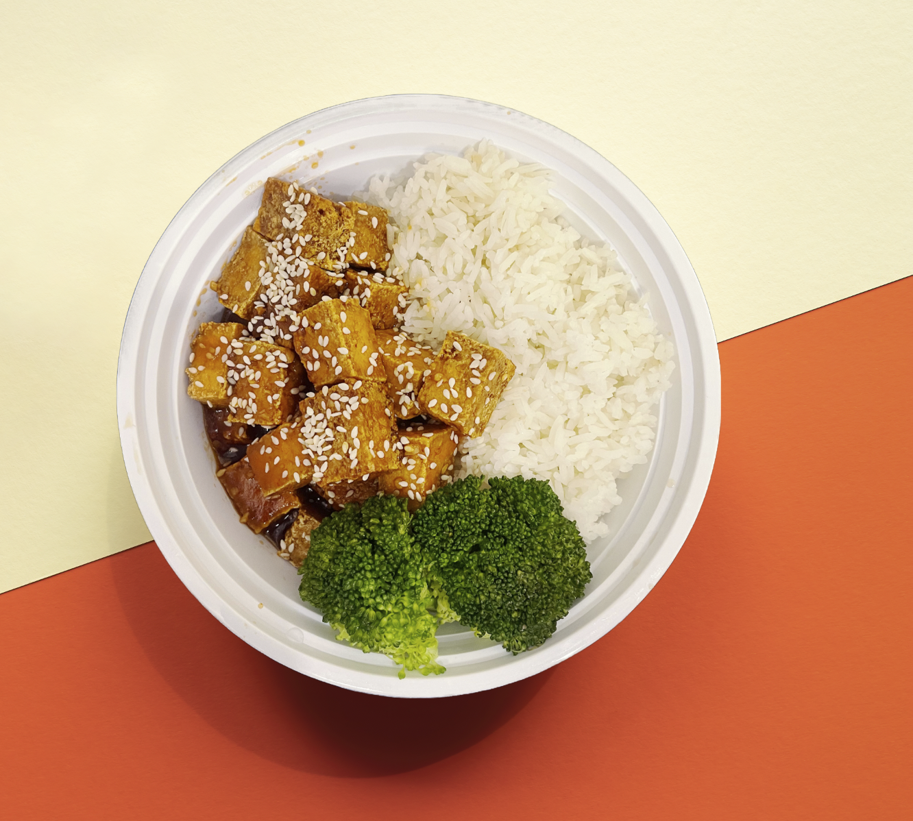 SESAME TOFU RICE BOWL