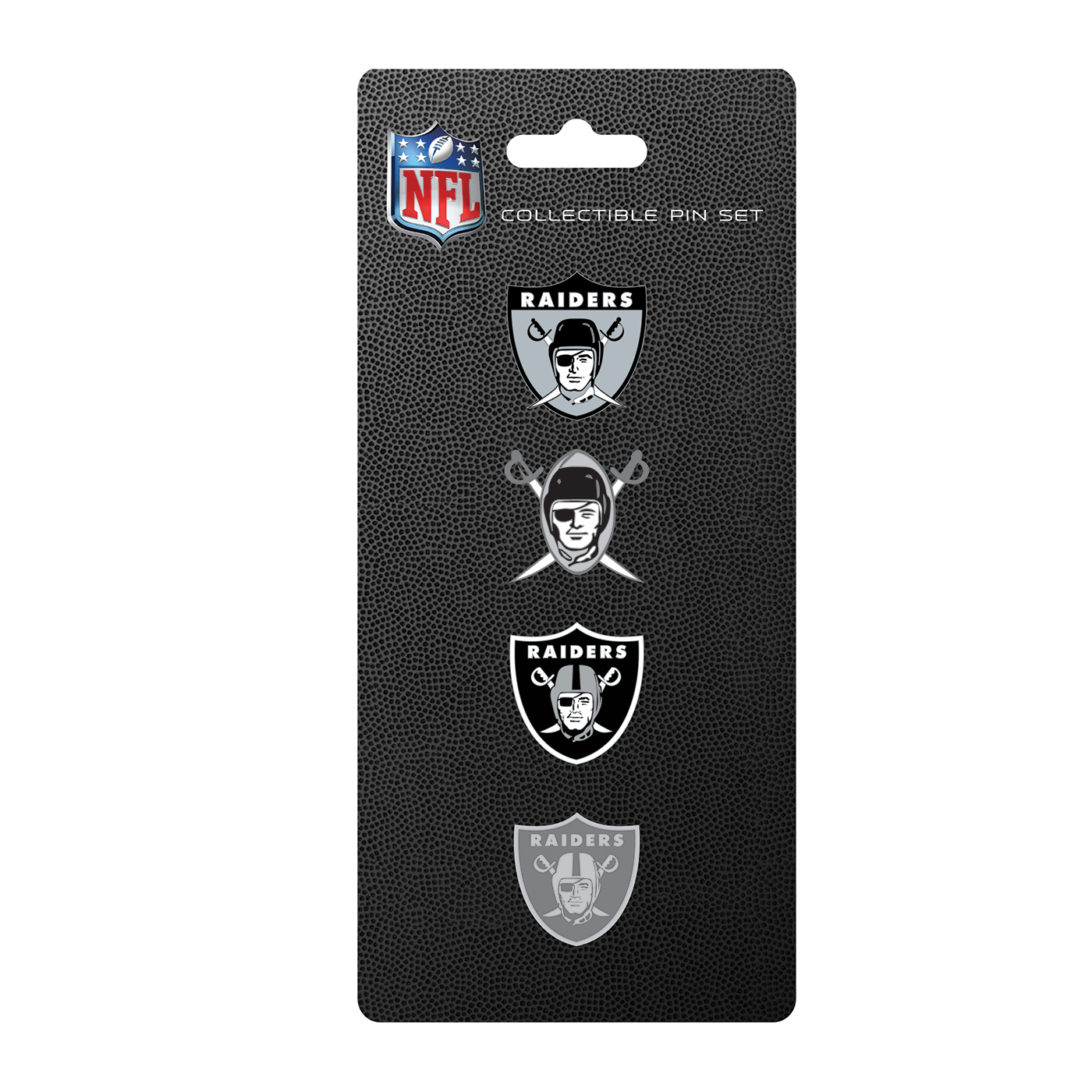 Las Vegas Raiders Evolution Pin Set