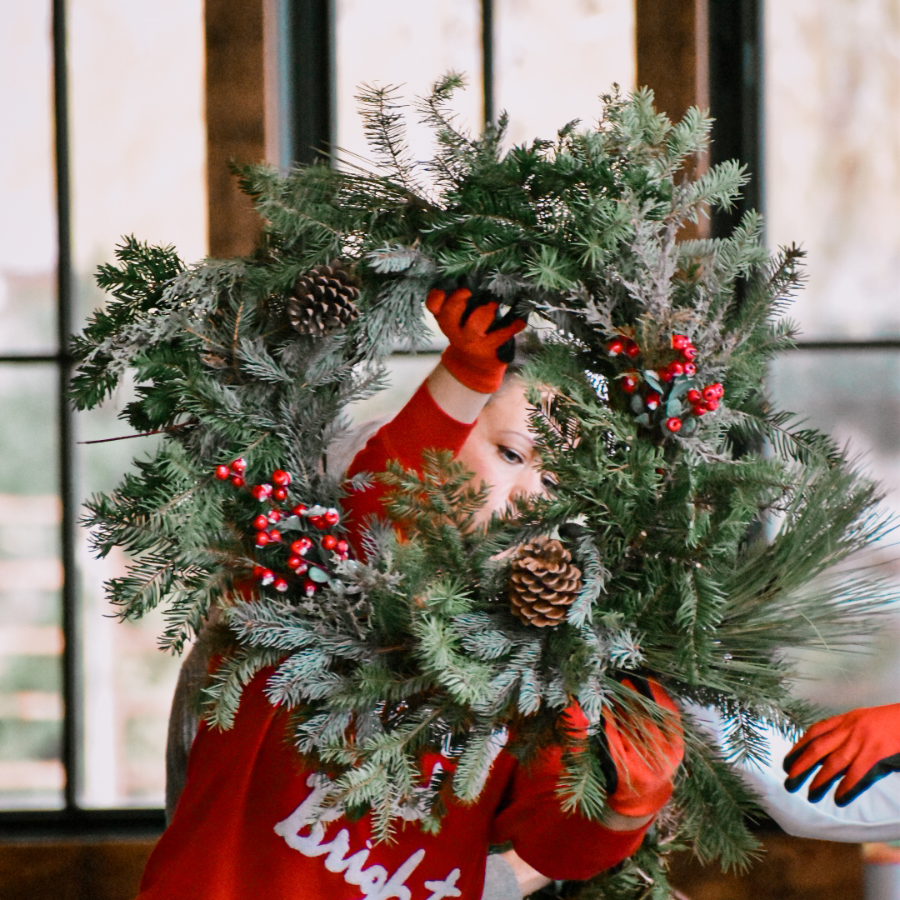 Holiday Wreath Workshop with Farm to Forest Design Co.