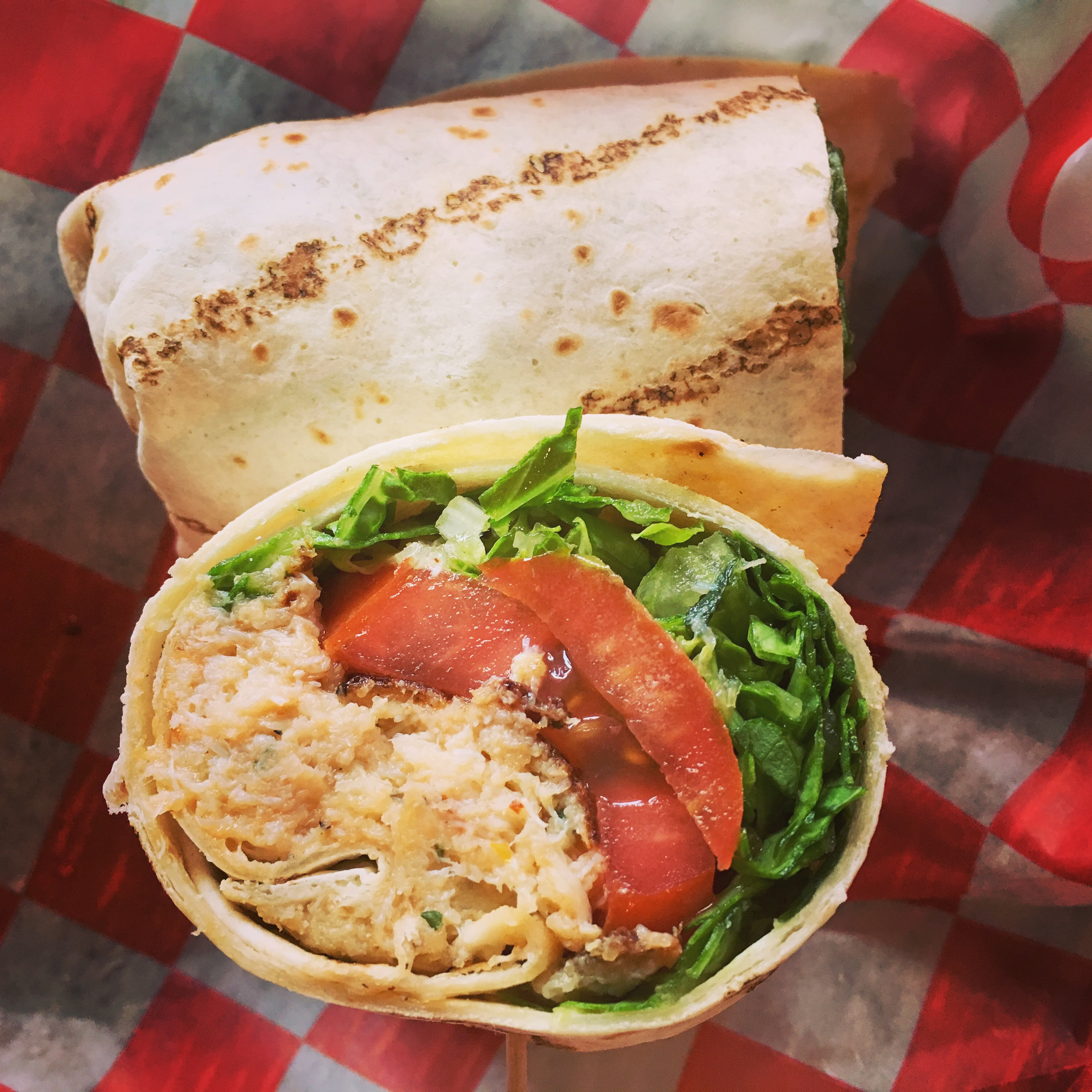 Crabcake Wrap